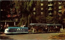 1960'S. TRAM, SHERATON PARK HOTEL. WASHINGTON, DC POSTCARD. PL3