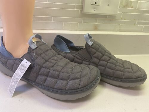 Merrell Hut Moc Gray Quilted Women’s Slip On Shoes J90802 Size 5 - Picture 3 of 7