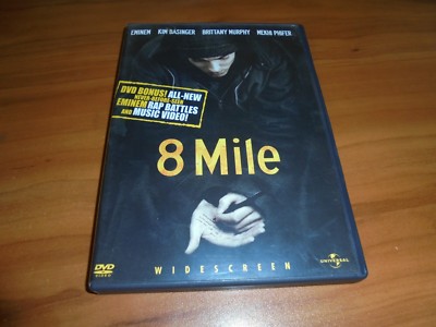 8 Mile (DVD, 2003 Widescreen) Eight Eminem