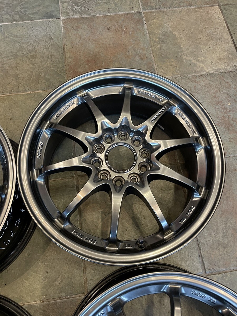 16x7 Volk Racing CE28 JDM Integra Wheel | One Piece Cast | Silver