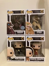 House of the Dragon Funko Pop Bundle Set: Rhaenyra, Daemon, Syrax, Caraxes