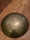Vintage Chinese Brass Dragon Bowl Dish 5.75” Heavy Solid Carved — photo 5