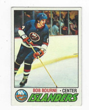 1977-78 TOPPS BOB BOURNE #93 NEW YORK ISLANDERS
