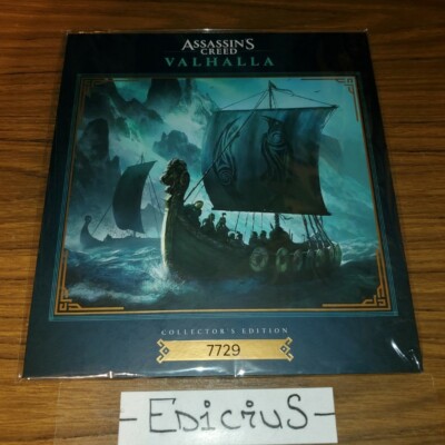 Assassin's Creed Valhalla Premium Certificate of Authenticity Collectors Edition