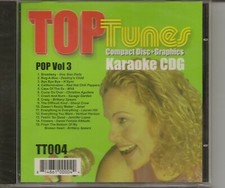 KARAOKE TOP TUNES POP Vol:3 CD G TT004