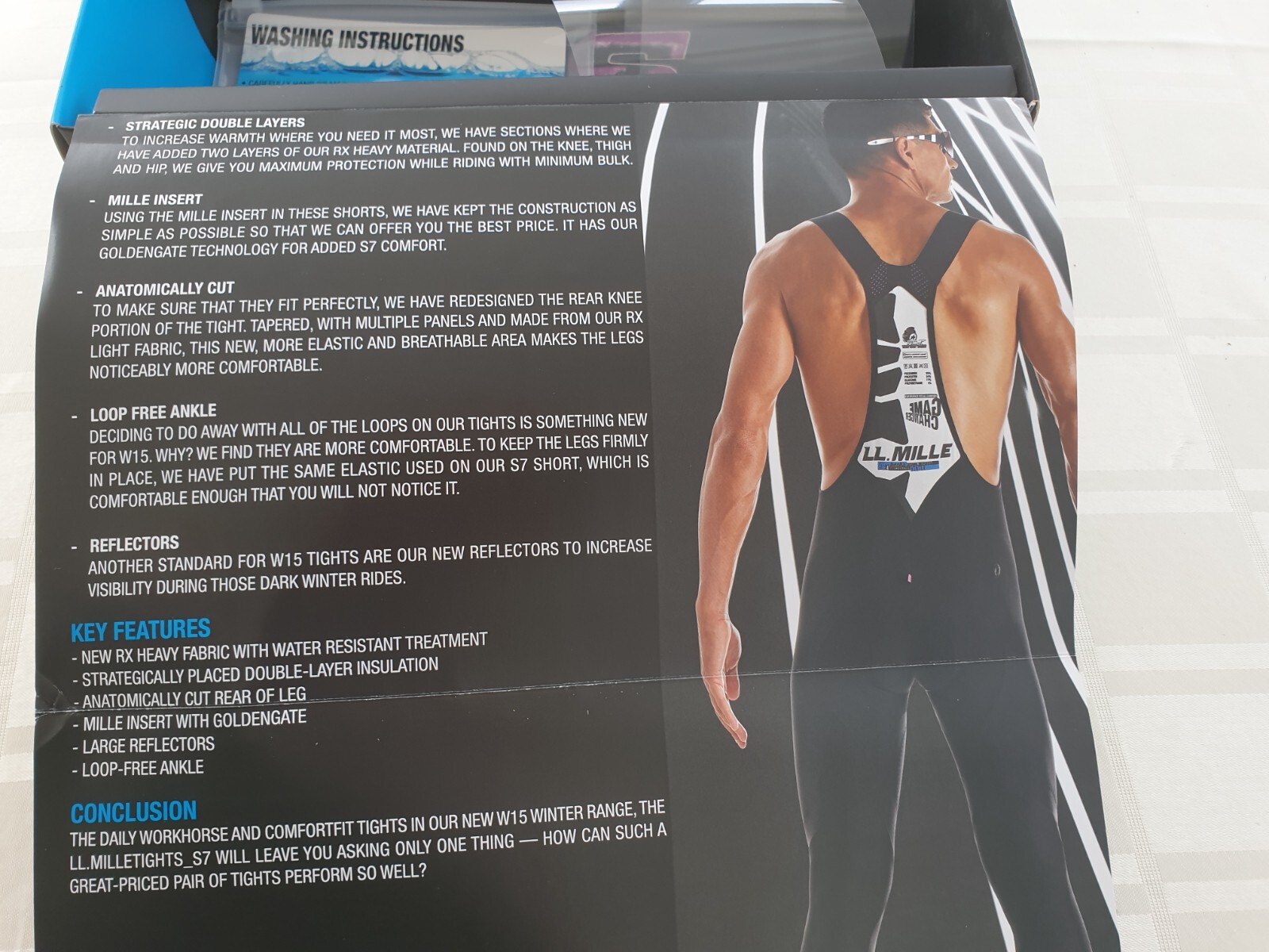 Assos LL.Mille Tights S7 Winter Medium Black Mens Excellent eBay