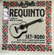 Juego De Cuerdas Para Requinto Guitar Set Of Strings For Requinto Guitar. RQ-80