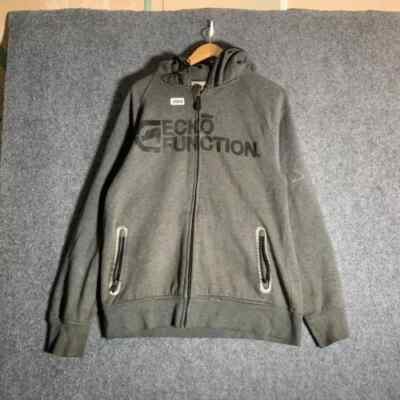 Vintage Ecko Function Hoodie Adult Extra Large Grey Long Sleeve Men's Y2K