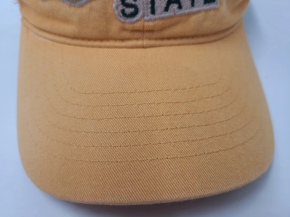 Colorado State University Rams Zephyr Mesh Trucker Snapback Hat Cap NCAA Yellow - Image 3 of 4