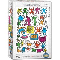 Keith Haring Collage (Puzzle) Spiel In Spielebox 6000-5513 2020 Eurographics