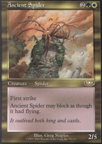 Planeshift Ancient Spider - Foil x1 NM-Mint, English Magic Mtg M:tG