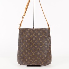 Auth LOUIS VUITTON Monogram Musette M51256 Ladies Shoulder Bag 03T032700006