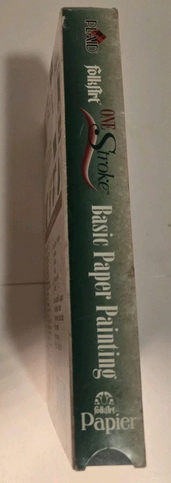 Folk Art Basic Paper Painting Donna Dewberry 2003 VHS One Hour Art Instruction  - Image 2 of 4