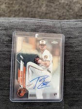 Tom Eshelman 2020 Topps Chrome Rookie Autograph Auto Card #RA-TE