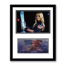 Lindsey Vonn AUTOGRAPH Signed Olympic Skiing Photo Framed 11x14 Display B ACOA
