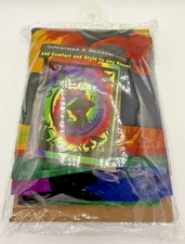 Alice Wonderland Tapestry Tie Dye, Light Bed Spread Cover, Wall Hanging- Full Sz