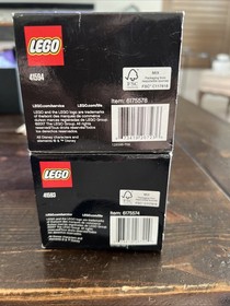 2 PIRATES CARIBBEAN ~ Lego BRICK HEADZ Lot ~ CAPTAIN SPARROW 41593 Salazar 41594