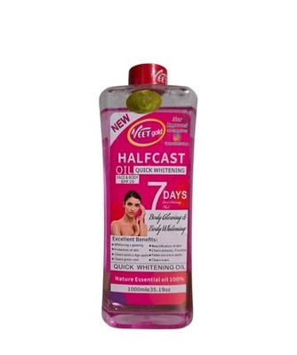   Original Veet Gold Half - Cst Corrector Face & Body Oil SPF 25. 1000ml X1