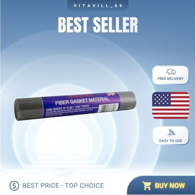 9'' x 36'' Fiber Gasket Material - Ultimate Leak Sealant for Vehicles & More