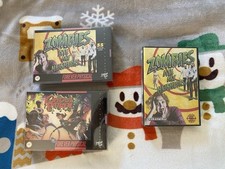 Zombies Ate My Neighbors Green and Ghoul Patrol Red Snes and Sega Genesis Sealed