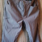 Orvis Gray Nylon Spandex Casual Pants Men's 38 Straight Leg Water Repellent — photo 1