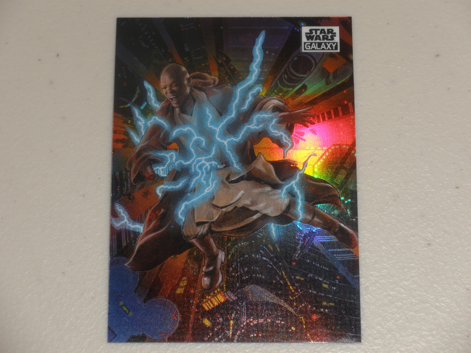 2021 Topps Chrome Star Wars Galaxy Refractor #72 Fall of a Jedi