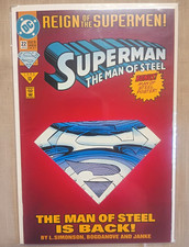DC Comics Superman: The Man of Steel 22 1993 Reign of Superman Poster
