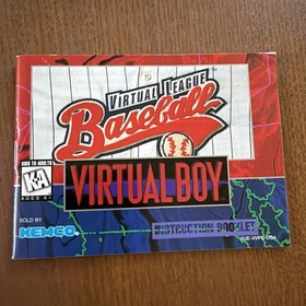 LOT OF VIRTUAL BOY GAME BOX, MANUALS, AND INSERTS