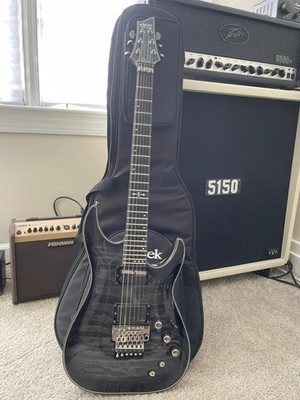 schecter hellraiser hybrid c-1 fr s (gigbag included)