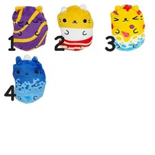 You Choose - Blue Wave w/Tags Cats vs Pickles 4  Bean Plush