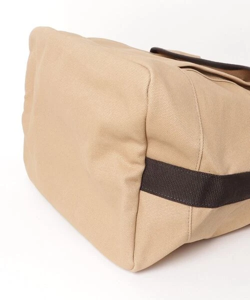 Snow Peak Tote Bag S Heavy Duty Canvas Parafin PU Coating Beige Shoulder Bag New - Image 3 of 4