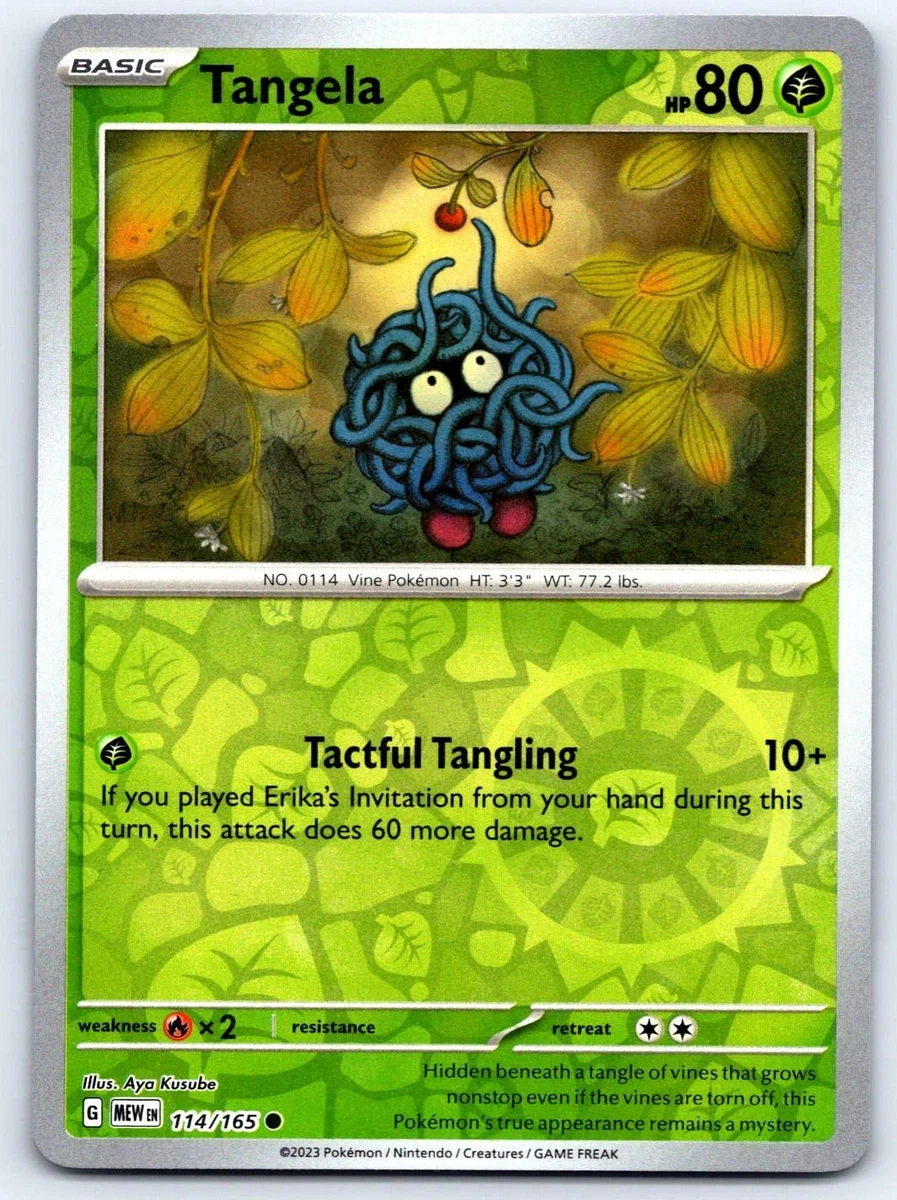 Tangela Pokemon Card for sale | eBay