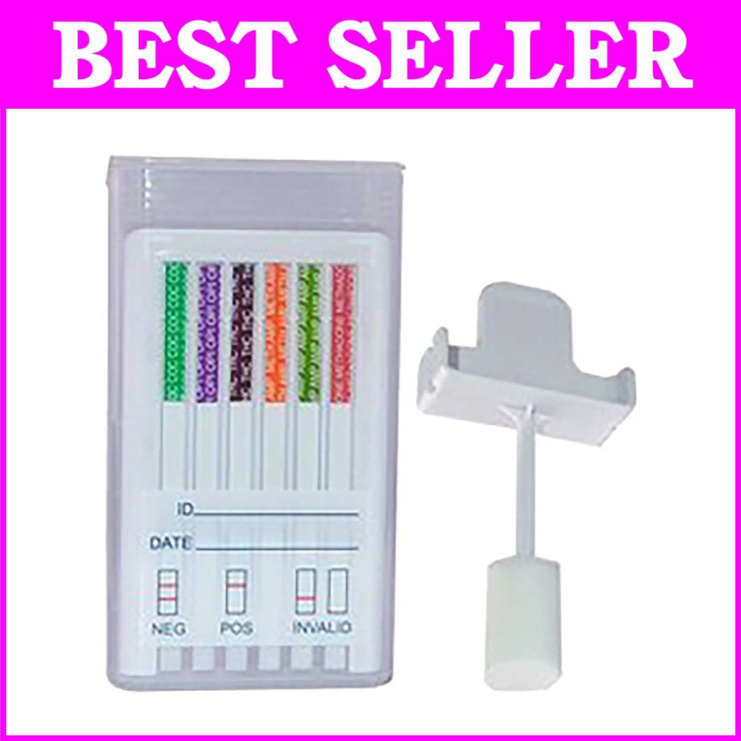 FDA-Approved Saliva Drug Test Kit - 25 Panels, Easy Oral Swab Collection
