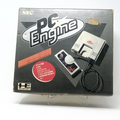PC Engine White - Box & Manual, No Console - Good Condition - Tested - US Seller