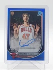 LACHLAN OLBRICH 2025-26 BOWMAN CHROME BLUE REFRACTOR ROOKIE AUTO /150 Q7069