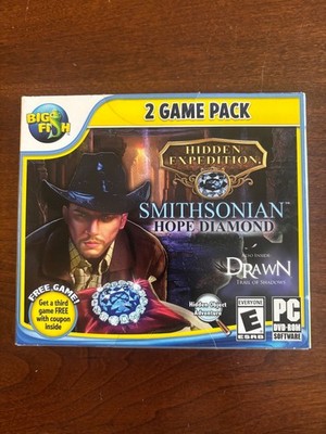 Hidden Expeditions Smithsonian Hope Diamond & Drawn Trail of Shadow PC New