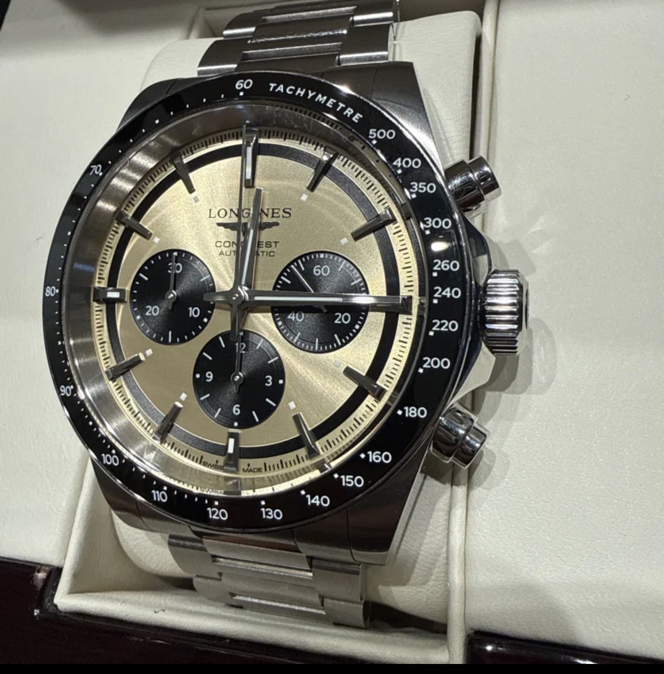 2023 Longines Conquest Automatic Chronograph L383… - image 1