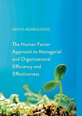The Human Factor Approach to Managerial and Organizational Ef... - 9783319870472
