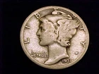 1931-D Mercury Dime,  Good Grade