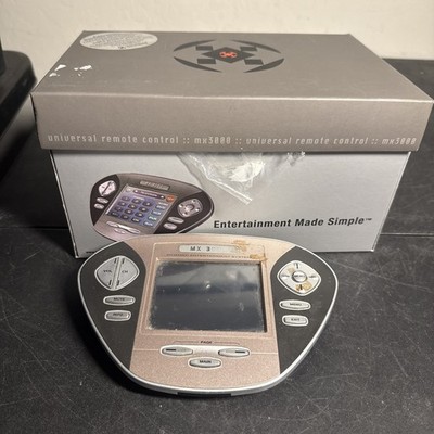 URC MX3000 Dynamic Entertainment Touchscreen Universal Remote Parts No Cord