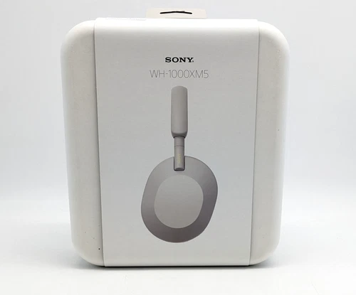 Sony WH-1000XM5 Wireless Noise Canceling Silver Headphones