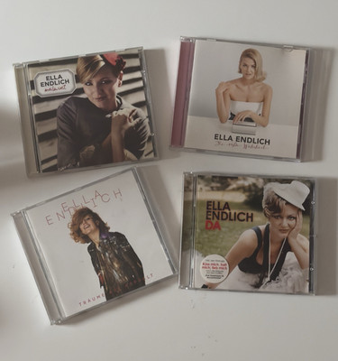 Ella Endlich CD Sammlung 4 Alben Pop Deutsch Teldec Warner Jewelcase