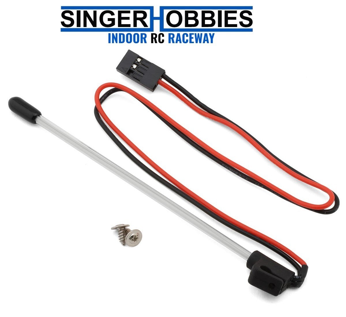 INJORA INJL44-BL Micro Crawler LED Whip Light (Ice Blue) (Side Fixed)