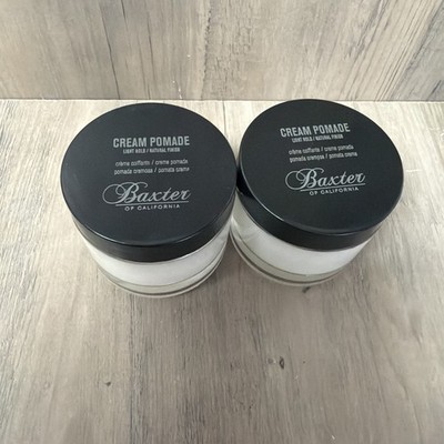 Baxter Of California Cream Pomade 2 fl oz, Light Hold/Natural Finish, Unsealed