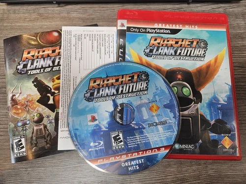 Ratchet & Clank Future Tools of Destruction PS3 (Sony PlayStation 3, 2007) CLEAN