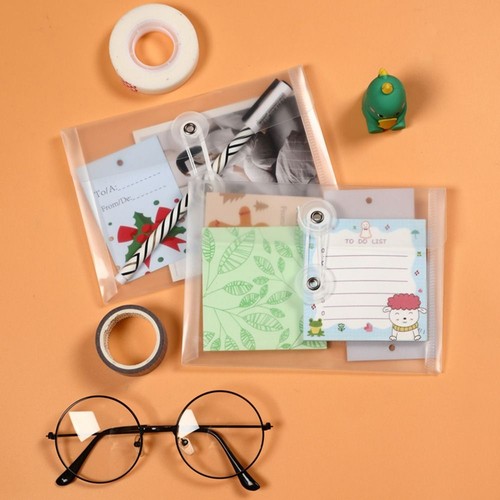 Waterproof File Bag Transparent Filling Organizer Stationery Bag School Office - Picture 9 of 21