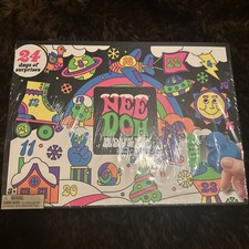 Schylling Needoh Nee Doh Xmas Christmas Advent Calendar 24 Days 100 Authentic