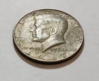 1967 Kennedy TONER Half Dollar • 40% Silver • Circulated •     X118