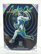 2022 Panini Donruss Optic - Lights Out Walker Buehler #LO-11 Holo Prizm
