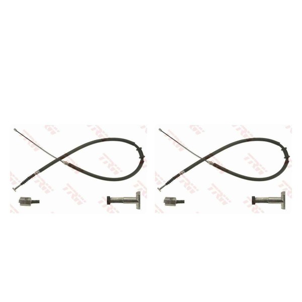Trw Bremsseilen Handbremsseil Set Links Rechts Hinten FüR Fiat Multipla 186-image